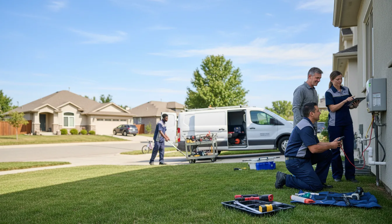 Tankless water heater service in Eunice, MO